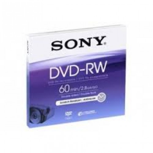 SONY MINI DVD RW 2 8GB 60MIN CAJA SLIM DMW60DSR2H sony-mini-dvd-rw-2-8gb-60min-caja-slim-dmw60dsr2h